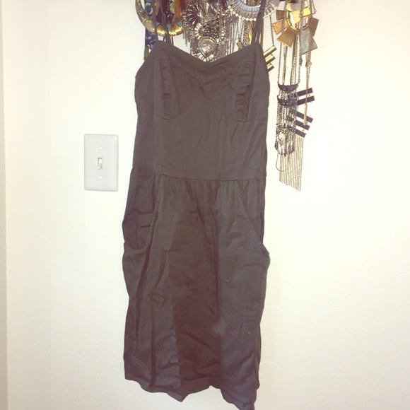 Army green dress