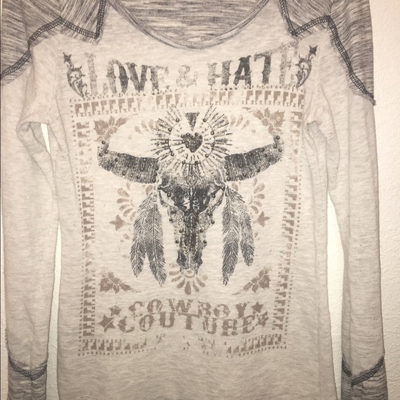 Love or Hate Cowboy Couture Buckle Daytrip Brand