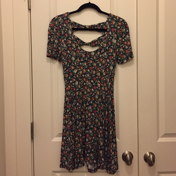 Blue Floral Dress