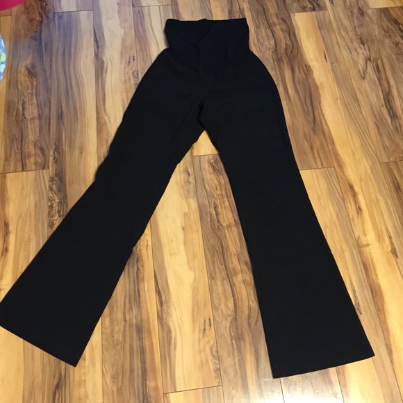 Black Motherhood Maternity slacks