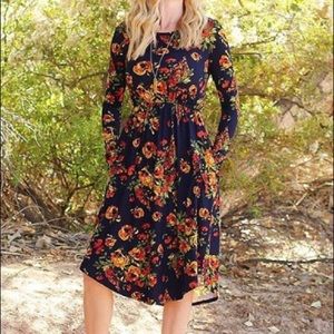 Floral Midi Dress