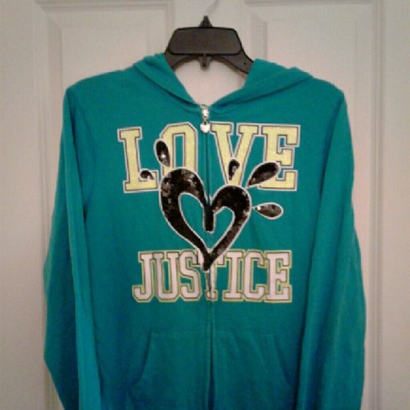 Justice girls hoodie