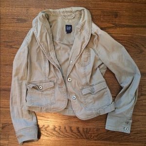 Gap green khaki jacket