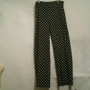 Lauren Ralph Lauren Polka Dot Palazzo Pants