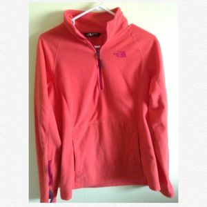 North Face quarter zip up