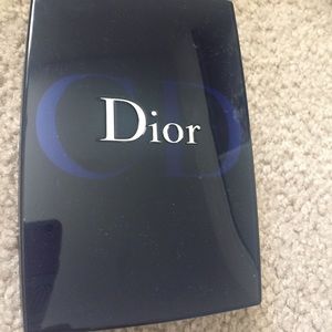 Dior makeup box with eyeshadow, blush and eyebrow