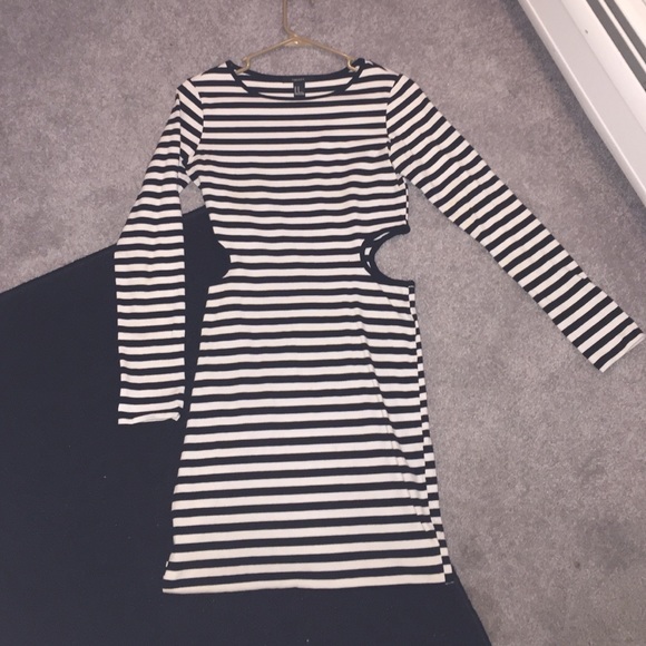 Black and white dress