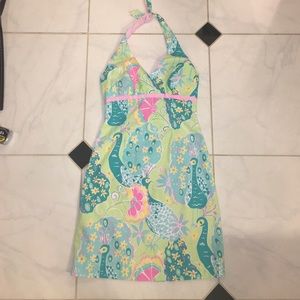 Lilly Pulitzer Pastel Peacock Dress