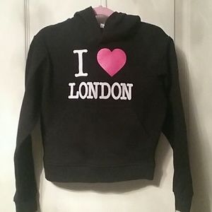 I Love London hooded Sweatshirt