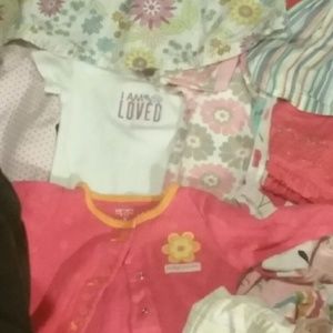 All brand new name brand 0-6month baby g clothes.