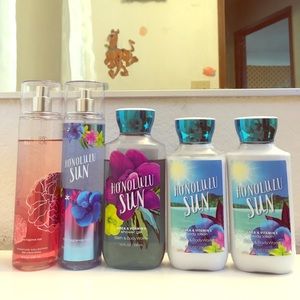 Bath and body works Honolulu Sun &cherry blossom