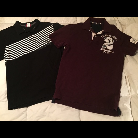 Two Boys Collared Shirts. Size Medium