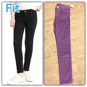 🎀New Adorable Super Skinny Girls Cords Sz 16Slim