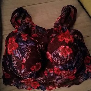 Victorias Secret Pink high neck lace bralette
