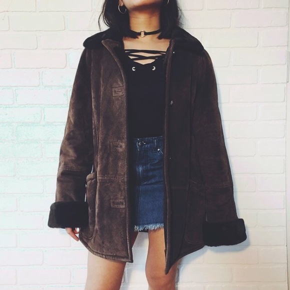 🚫SOLD🚫🆕Chocolate Teddy Bear Coat - Picture 3 of 4