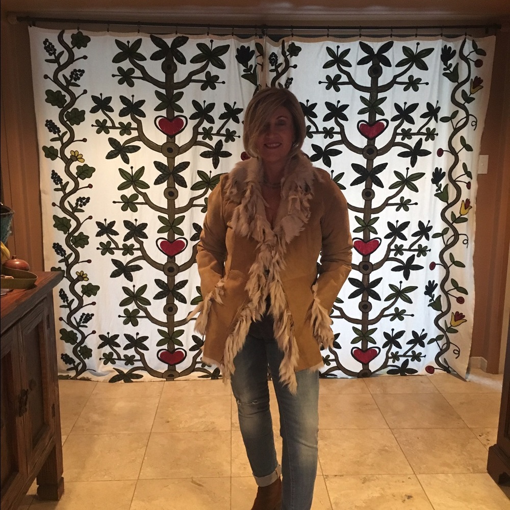Gorgeous shearling jacket made in Paris