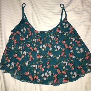 Floral tank top