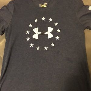 Women's Blue Under Armour Freedom Logo