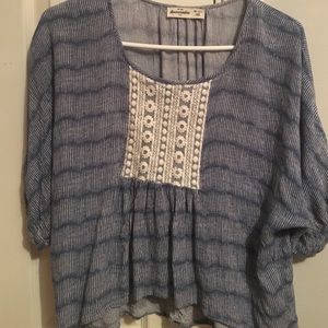 Abercrombie kids flowy top