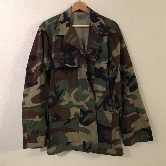 Camo Military Jacket
