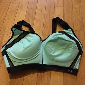 vs zip up sports bra