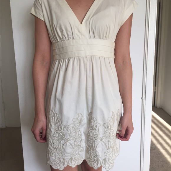 BCBGeneration white summer dress