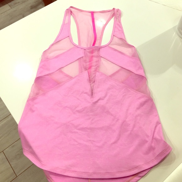 Pink Lululemon Tank