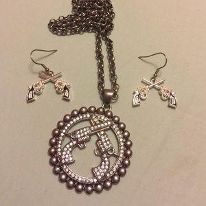 Montana Silversmith Necklace and Earring Set