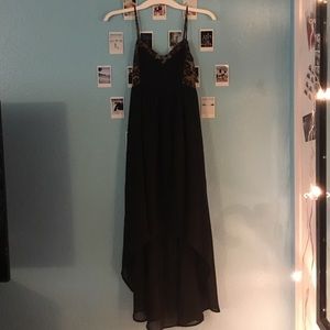 Black summer dress