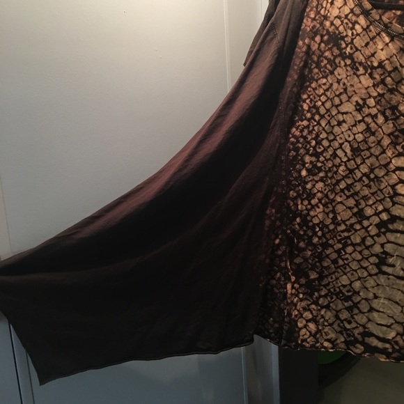 Flowy All Saints Python Tee - Picture 2 of 4