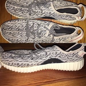 Yeezy grey 8.5 men's/10 women's /worn