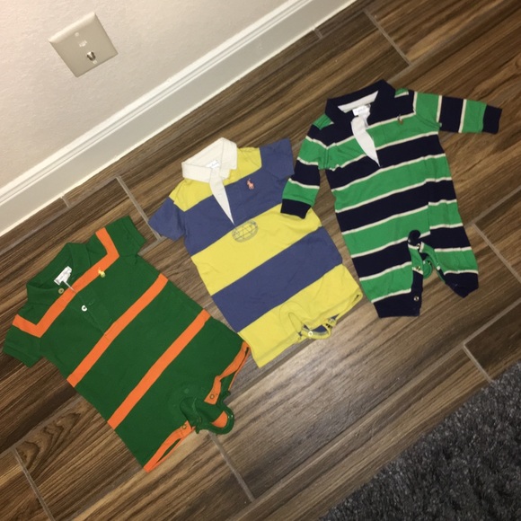 Ralph Lauren 🐴 Baby Onesies !!