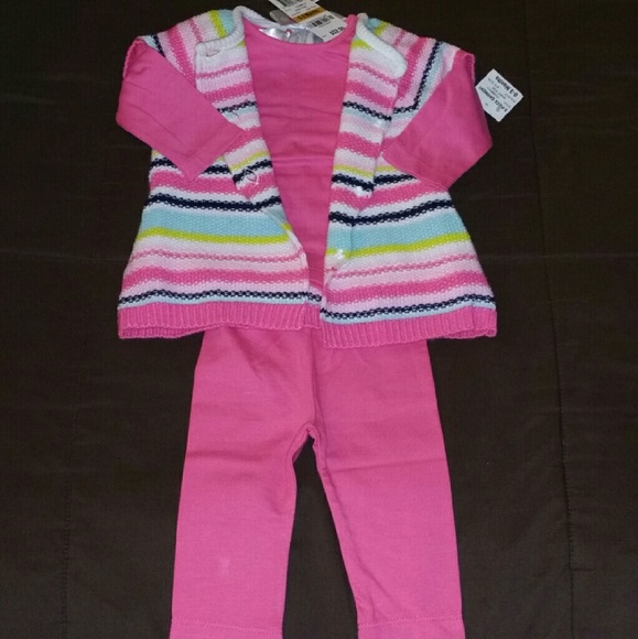 Infant Girl's 3-Piece Set - Picture 1 of 2