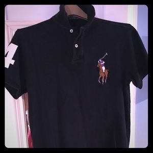 CUSTOM-FIT COTTON MESH POLO BY RALPH LAUREN