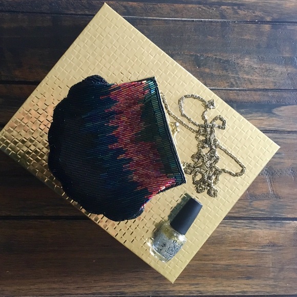 Vintage La Regale Beaded Handmade Purse