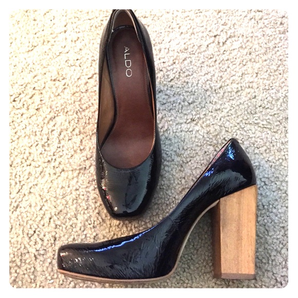 Aldo black heel