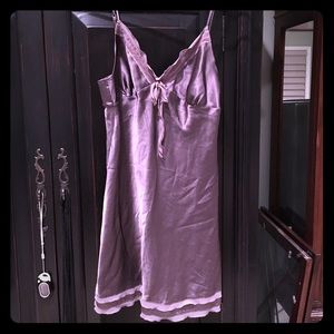 Victoria's Secret lingerie purple plum silky