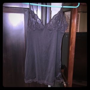 Victoria's Secret black lace lingerie