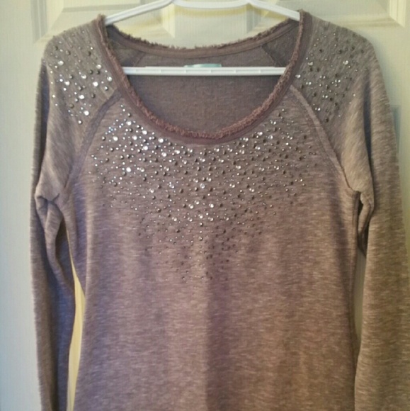 Maurices sz small rhinestone sweatshirt