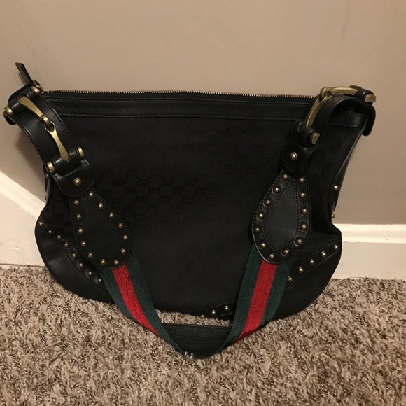 Black Gucci cross body