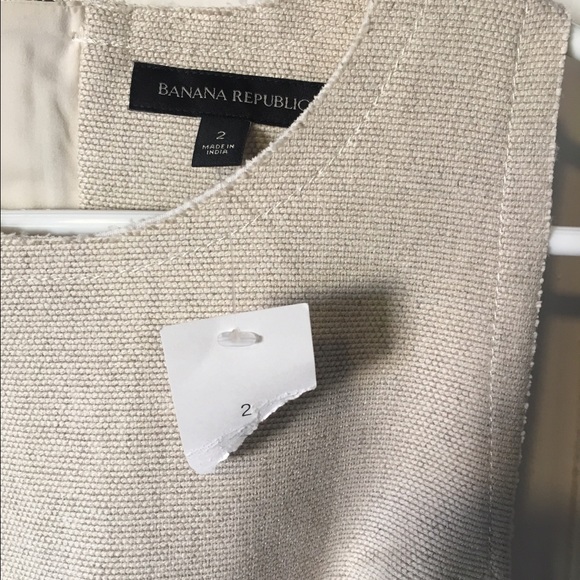 Banana republic linen dress NWT