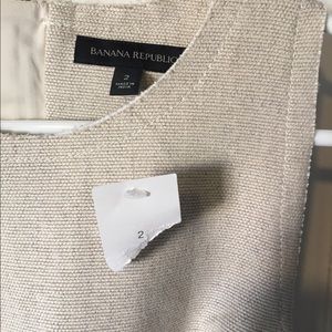 Banana republic linen dress NWT