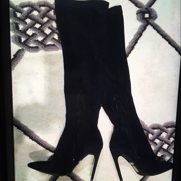Jeffrey Campbell Thigh High Suede Boots 7.5