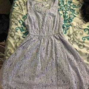 Light purple lace dress