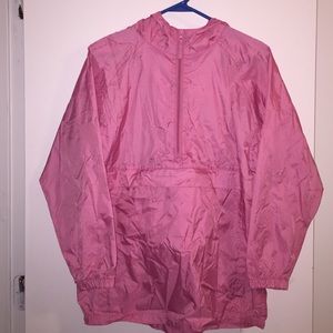 Pink windbreaker