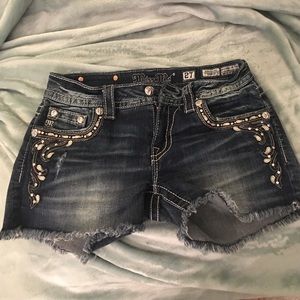 Missy Me cut off shorts