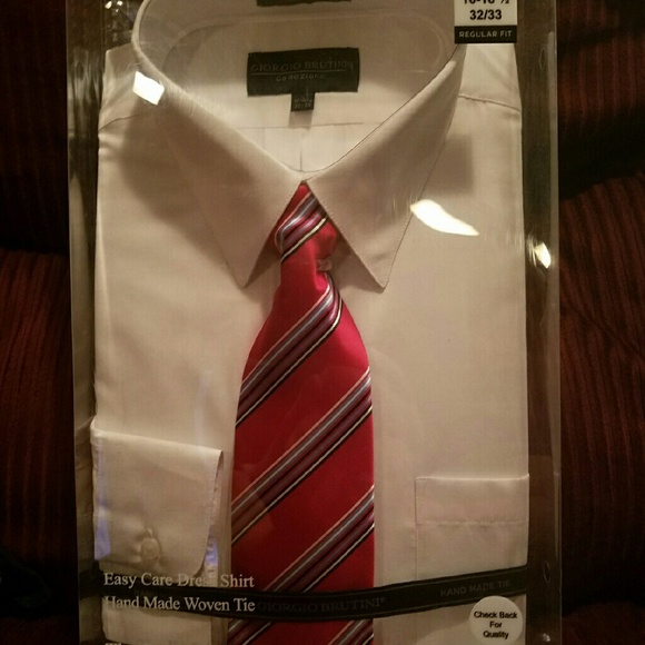 Giorgio Brutini Shirts Mens Shirt And Tie Poshmark