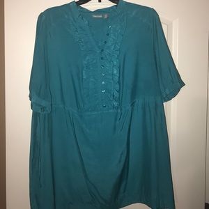 Short sleeve Ruffled Shirt