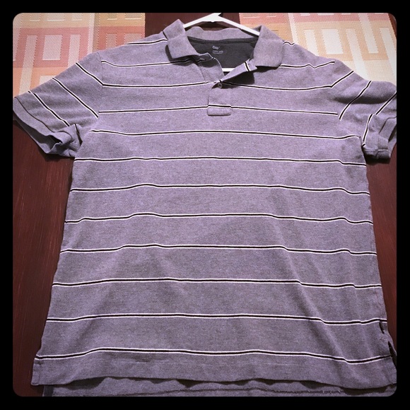 Short sleeve gray polo - Picture 1 of 1