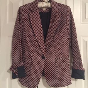 Michael Kors Red, White & blue blazer